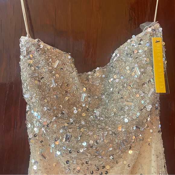 Alice + Olivia Strapless Sparkly Dress - Picture 2 of 8
